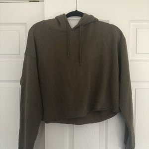 Out From Under Cropped Hoodie